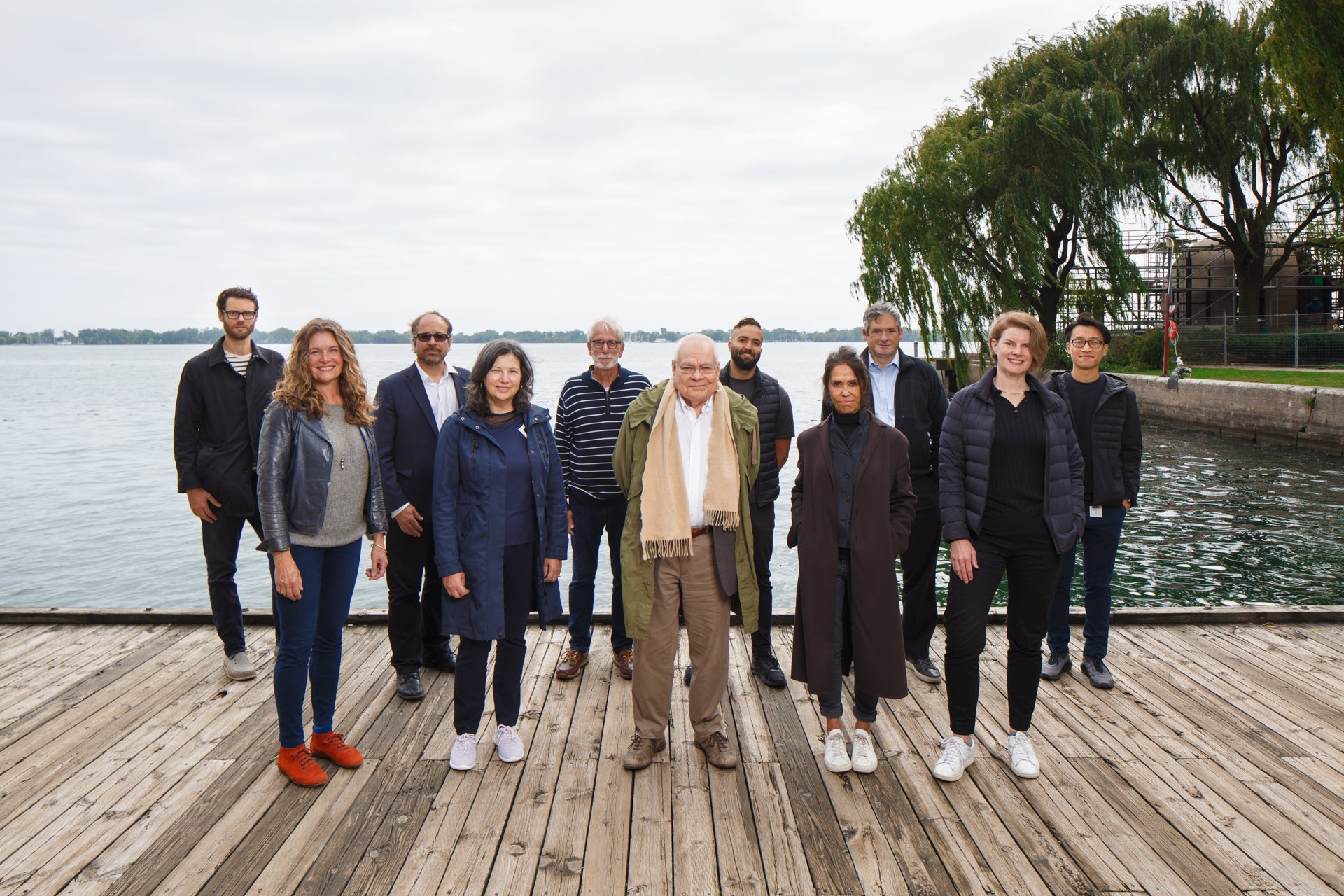 a group photo of tthe Waterfront Design Review Panel