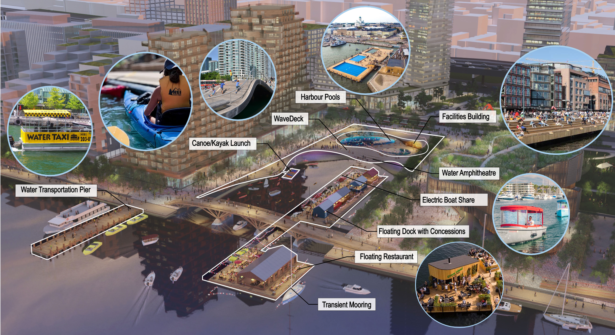 an annotated rendering showing the components of Parliament Slip