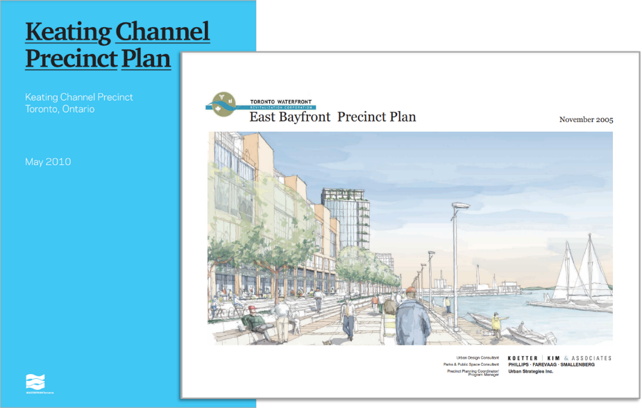 Keating Channel Precinct Plan report cover