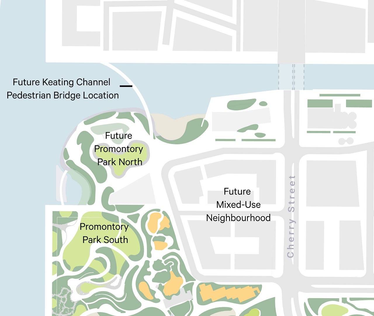 Map of Port Lands.