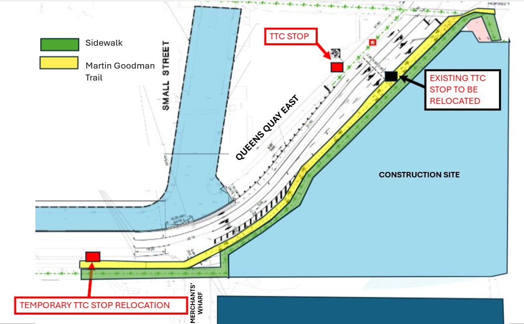Map for Quayside Infrastructure and Public Realm Construction Notice 4