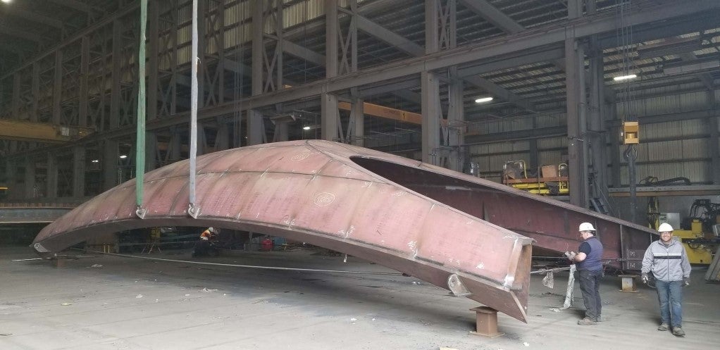 Bridge under construction