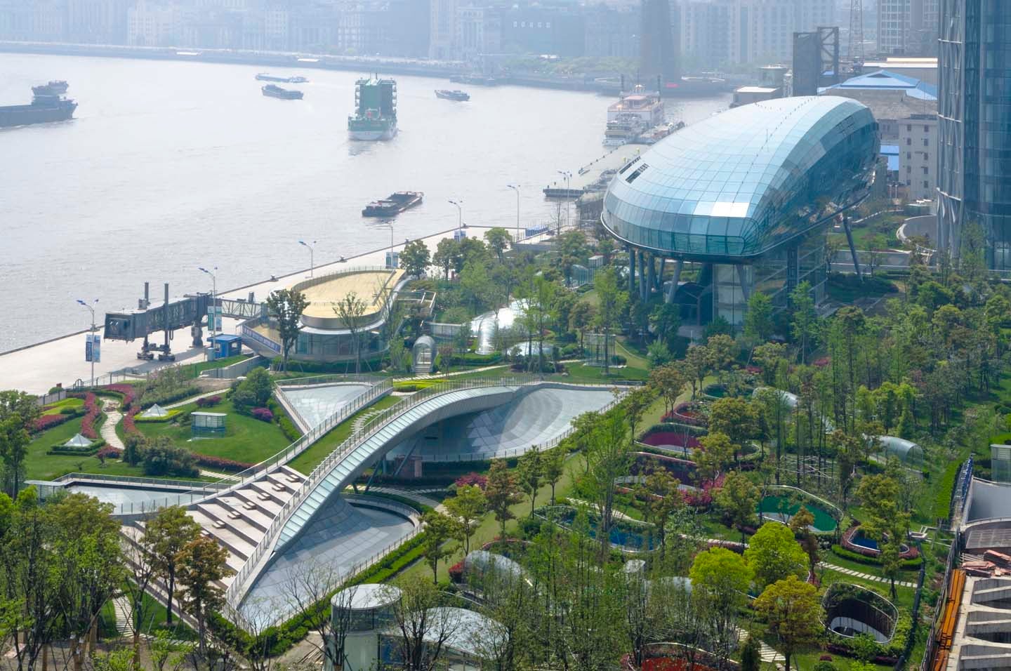 Shanghai Cruise Terminal Master Plan by Will Alsop, aLL Design