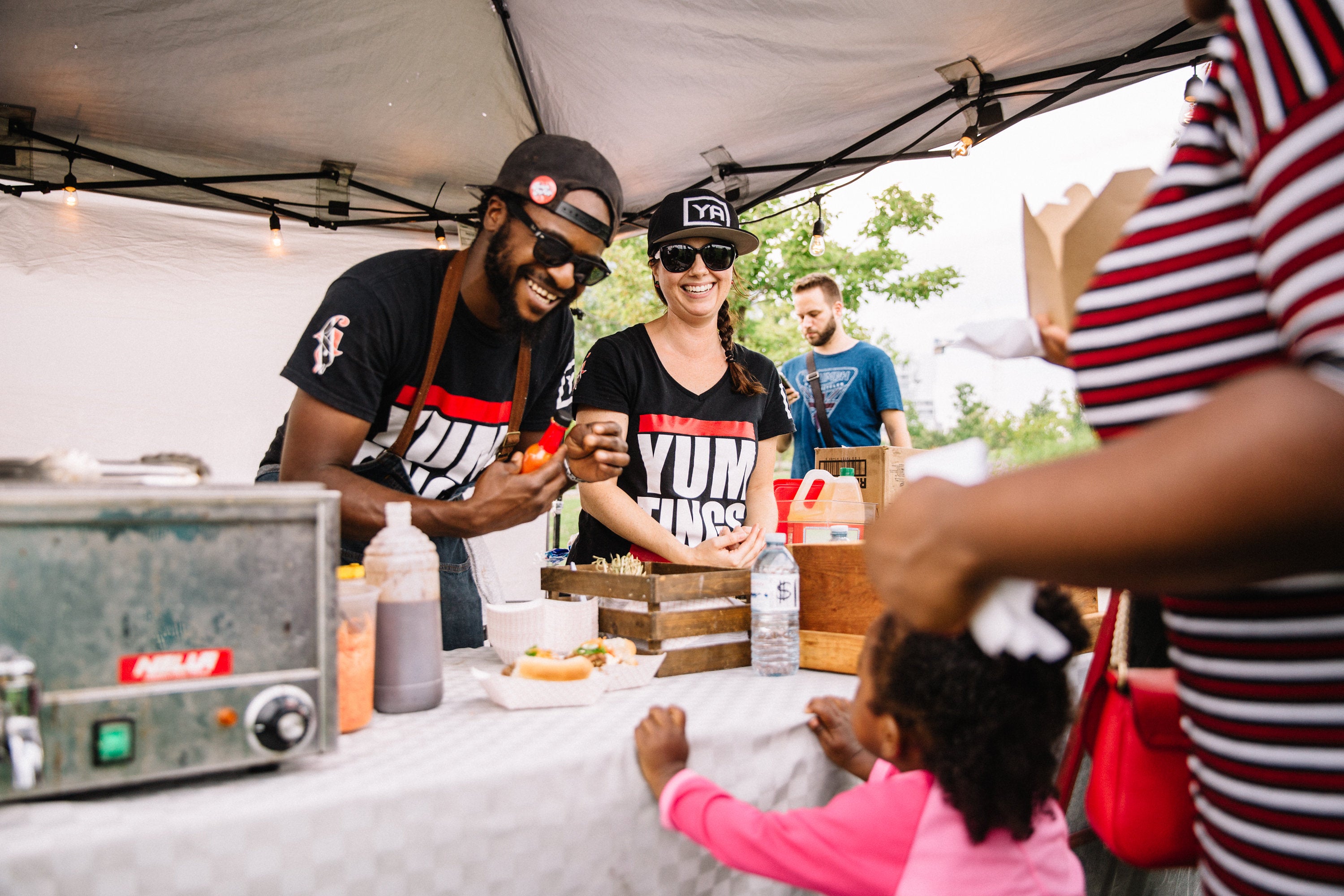 Food vendor Young Animal served up tasty eats at Movies on the Common.