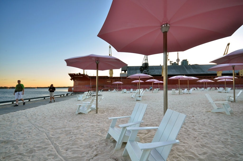 It s More Than Just Umbrellas at Sugar Beach Waterfront Toronto