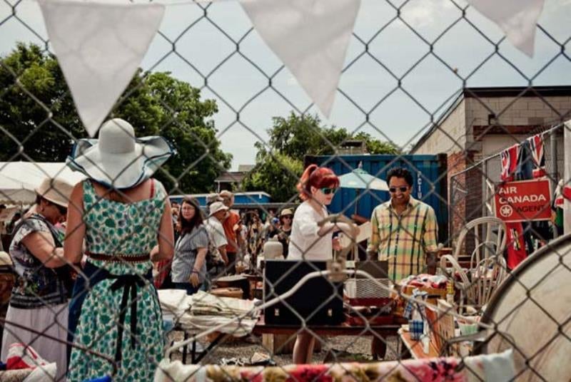 The Junction Flea, a pop-up flea market in The Junction in Toronto, helped to reshape attitudes about the neighbourhood and encourage Torontonians to visit a previously overlooked piece of Dundas Street West.