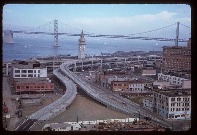 Embarcadero Freeway – San Francisco, CA  (Image credit: Lost SF)