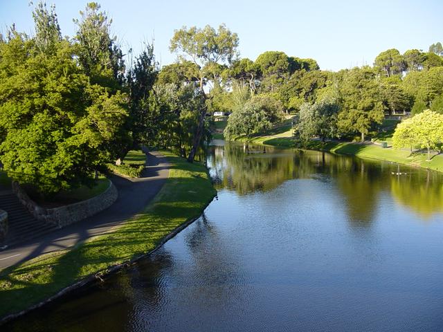 River Torrens Linear Park in Adelaide, Australia