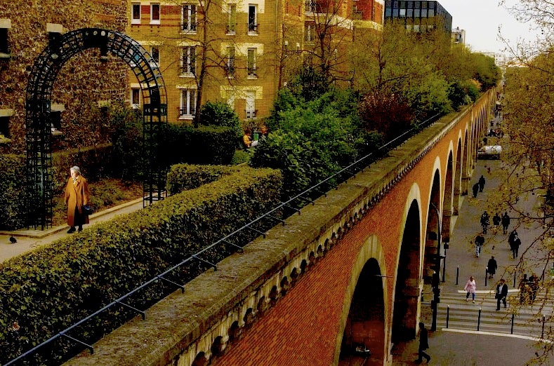 Soaring above the busy streets of Paris, the Promenade Plantée offers a unique view of the city for locals and tourists. (From Europeantrips.org)