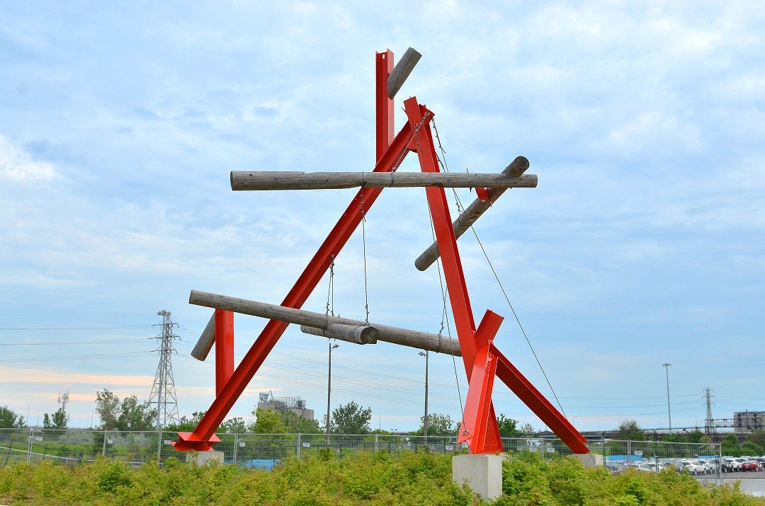 No Shoes, by Mark di Suvero