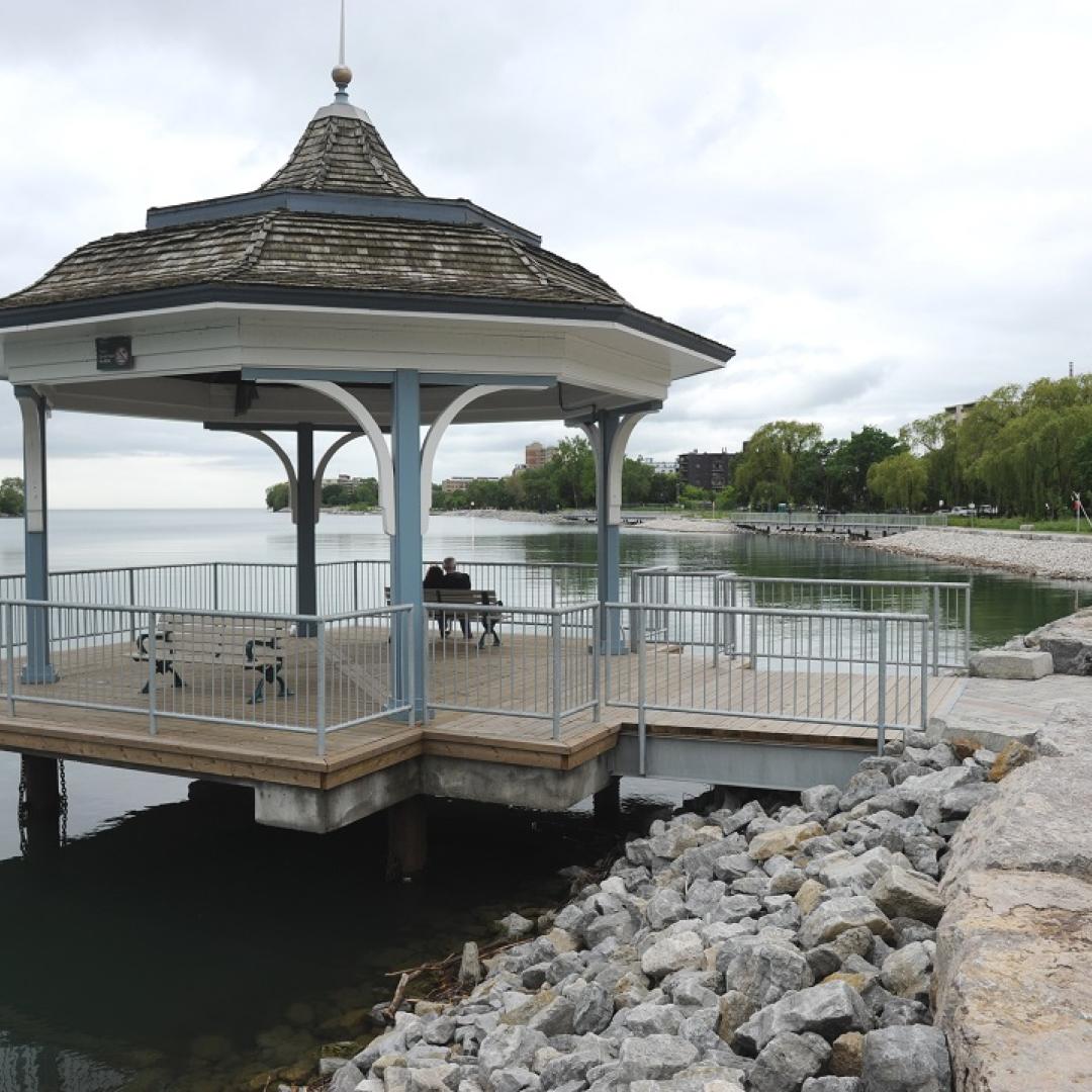 Gazebo at Mimico Waterfront Park