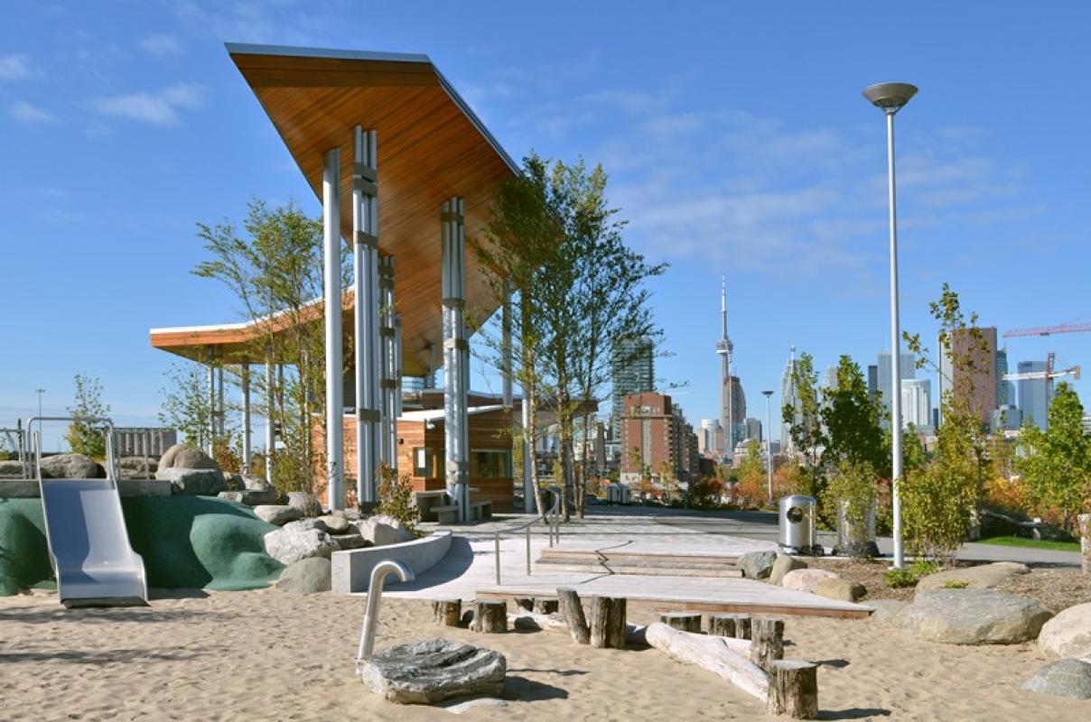 Since opening in 2013, Corktown Common has quickly become one of Toronto’s most beloved new parks.