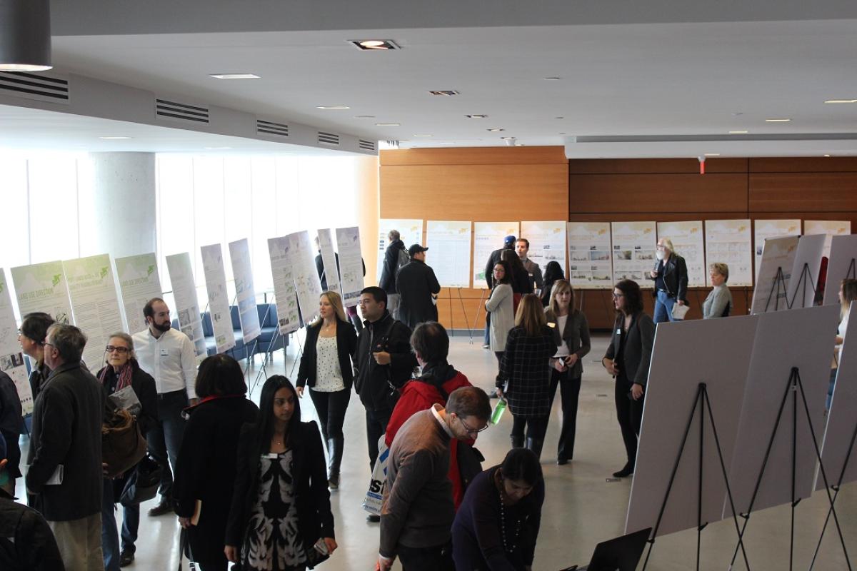 About 130 Torontonians visited the Port Lands Consultation open house on November 14, 2015
