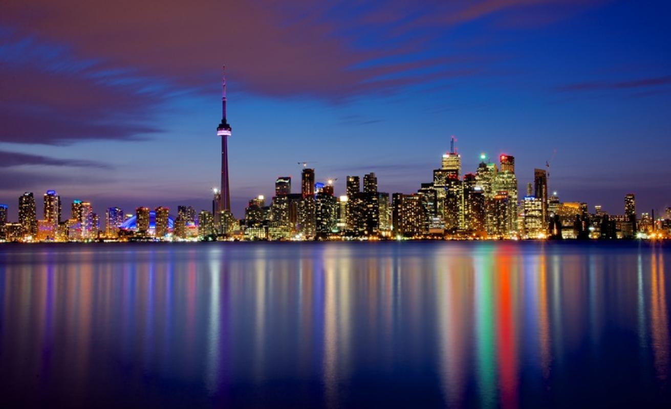 The Toronto skyline as seen from Snake Island Park (Image credit: Jamie McCaffrey on Flickr)
