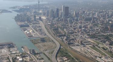 aerial view of Toronto