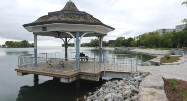 Gazebo at Mimico Waterfront Park